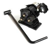 Osmond Máquina Laminadora de Tubos Redonda Micromanual PR-3, Máquina Laminadora de Placas, Dobladora de Tubos Pequeña con Manivela de Rodillos