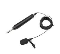 Osmond Micrófonos de Solapa de 5 M, Micrófono Portátil Mono de 6,5 Pulgadas, Micrófono de Captación con Cable, Minimicrófono de Audio para Bajo, Guitarra y Violín.