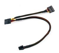 Osmond Mini 6Pin a 15Pin X2 Cable de alimentación para Vostro 3650 3653 3655 ordenador de escritorio HDD SSD Cable extensión