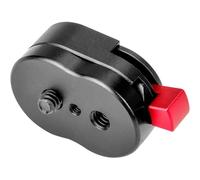 Osmond Mini de Placa de Liberación Rápida con Tornillo de 1/4 Pulgada para Trípode de Cámara, Monópode, Monitor de Video, Soporte de Flash y Estabilizador.