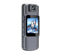 Osmond Minicámara WiFi HD/4K, visión infrarroja, lente giratoria de 180° y clip trasero, grabadora de aplicación de la , accesorios de cámara AP