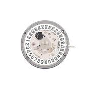Osmond Movimiento de Reloj NH35/NH35A Calendario 6 Horas Reemplazo de Movimiento de Reloj Mecánico para Hombre, plata
