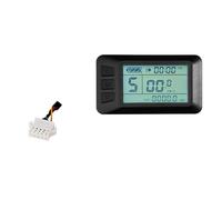 Osmond Pantalla de Bicicleta Eléctrica KT LCD7U KT-LCD7U Pantalla LCD de Computadora con Interfaz USB Conector SM