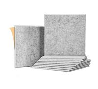 Osmond Paquete de 10 paneles a prueba de sonido para , paneles acústicos autoadhesivos de 12 x 12 x 0.4 pulgadas para estudio de grabación, oficina, hogar, A