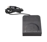 Osmond Pedal de Interruptor de Pie USB Pedal de Interruptor de Pie de Alta Sensibilidad Pedal Ergonómico Multifuncional Pedal de Interruptor de Pie Único para Juegos