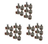 Osmond Potenciómetros A500K de Guitarra de Tamaño Pequeño para Piezas de Bajo de Guitarra (Pack de 30)