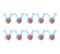 Osmond Protector de Luz de Cuerda para Tienda de Campaña, Lámpara Colgante, Linterna Pequeña LED, Luz de Seguridad de Advertencia de Pesca para Acampar Al Aire Libre, Roja