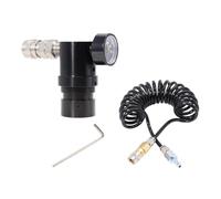 Osmond Regulador de Baja Presión Ajustable, Regulador MR GEN2, Manguera de Bobina Remota, Manómetro de 300 Psi.