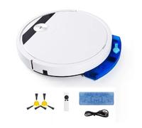 Osmond Robot aspirador inteligente 5 en 1 RS800 con control remoto, súper silencioso, mojado y seco, electrodoméstico, fácil de usar, , A