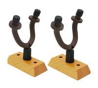 Osmond - Soporte de pared para guitarras de todos los tamaños para guitarra acústica eléctrica y baja (2 unidades)