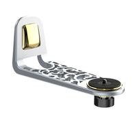 Osmond Soporte de Pared para Proyector, Resistente Soporte de Aleación de Aluminio, Multiángulo, Compatible con la Mayoría de los Proyectores, Color Gris Plateado.