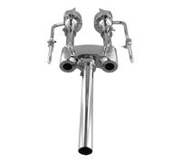 Osmond Soporte Doble para Tambor, Soporte para Batería, Accesorio de Repuesto para Batería de Percusión.