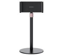 Osmond Soporte para Tableta y Monitor Portátil Soporte de Pie Ajustable para Monitor Soporte para Tableta Soporte de Escritorio con Abrazadera Soporte Negro