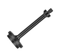 Osmond Soporte para Tanque de Gas de Linterna Adaptador de 1/4 para Tanque de Gas de Camping Varilla de Extensión para Linternas Portátiles para Tanque de Gas G2 de Camping Negro
