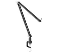 Osmond Soportes de Brazo de Flecha Ajustable Universal Soporte de Micrófono de Tijeras de Suspensión de Metal para Medios de Radio de Estudio