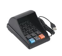 Osmond Teclado de Contraseña Anti-Pío USB A600 de 15 Teclas con Sonido de Pitido Plug & Play Adecuado para Entrada de Contraseña del POS