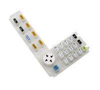 Osmond Teclado suave para estación total ES602G pantalla LCD botón de goma topografía instrumentos de medición
