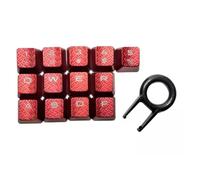 Osmond Teclas Antideslizantes para Teclado Mecánico de 13 Teclas con Retroiluminación Que Mejoran la Escritura y los Juegos para K70, K95 y 066A.