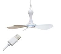 Osmond Ventilador de camping, mini ventilador de techo portátil, ventilador USB para tienda de campaña al aire libre