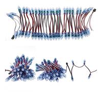 Osmond WS2811 - Módulo de luz LED (500 unidades, 12 mm, 12 mm, LED, LED, color de píxel, DC5 V, IP68, impermeable, RGB, 2811, 1903 IC, luz navideña, LED digital)