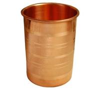 OSNICA Juego de 4 vasos de cobre para agua, para la preparación del cóctel ayurvédico Moscow Mule, capacidad 350 ml (estilo 01)