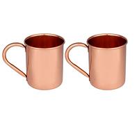 OSNICA Vaso de cobre martillado vaso de cobre 100% puro para agua, mejor que los vasos, más seguro que el plástico (diseño 5)