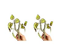 OSNIYAW 2 plantas trepadoras para anfibios, hábitats que promueve el comportamiento natural de reptiles, terrarios, accesorios de paisaje, planta trepadora realista para reptiles terrarios
