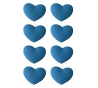 OSNIYAW 8 unidades de amortiguadores de raqueta de tenis, amortiguadores de silicona en forma de corazón, varios colores para reducir la vibración, ligero reductor de vibración