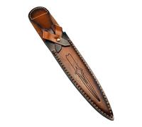 OSNIYAW Bolsa multiherramienta de piel, funda de cuero, bolsillo para cinturón, soporte para herramientas para acampar al aire libre, barbacoa, funda de cuero, almacenamiento de regalo
