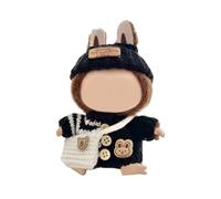 OSNIYAW Bonito juego de ropa para muñecas de 17 cm, incluye suéter de punto y bolsa para niños, accesorios de muñeca de exhibición de muñecas