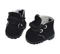 OSNIYAW Botines de moda con cordones para 17 cm figura de anime PU para decoración de peluche, accesorios de figura, zapatos de muñeca