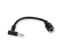 OSNIYAW Cable adaptador de carga para laptop, 7,4 x 5,0 mm hembra a 4,5 x 3,0 mm, conectores de cable de alimentación