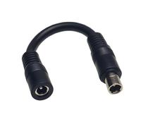 OSNIYAW Cable de alimentación DC8020 macho a 5,5 x 2,1 mm hembra DC5521 a DC8020 para conversión de energía solar, iluminación exterior LED, cable convertidor