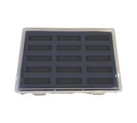 OSNIYAW Caja de almacenamiento transparente apilable en miniatura para coche, escala 1:64, vitrina transparente para colección de vehículos en miniatura, a prueba de polvo, caja de coche modelo, talla