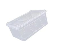 OSNIYAW Caja plegable para reptiles, ventana transparente de observación de cría para la cría de grandes lagartos, hábitat con cubierta ventilada