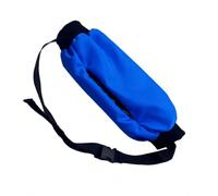 OSNIYAW Calentador de manos de fútbol para clima frío, con correa ajustable, bolsillo con cremallera para esquí, camping, poliéster
