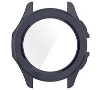 OSNIYAW Carcasa para reloj inteligente, protector de pantalla de cristal, compatible con relojes deportivos, protector de pantalla integrado, funda resistente a los golpes, cubierta de reloj