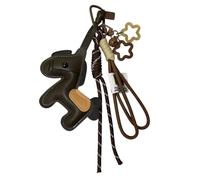 OSNIYAW Colgante único de bolsa de caballo, con significado de prosperidad inmediata, a la moda, amigo, familia, en ocasiones especiales, Doble de cinco puntas