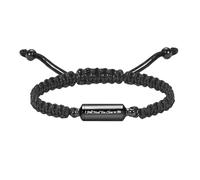 OSNIYAW Colgantes para pulseras de cremación de acero inoxidable para guardar cenizas de mascotas y recuerdos conmemorativos con cierres seguros, pulseras conmemorativas para cenizas