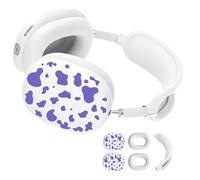 OSNIYAW Contemporary Dots Art - Carcasa para auriculares de silicona resistente para uso diario y actividades al aire libre, funda de silicona permanente para auriculares