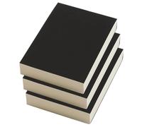 OSNIYAW Cuaderno de 3 piezas de alta calidad para escritura diaria, matemáticas, trabajo y bocetos de diseño, fácil de llevar, bloc de notas, cuaderno de escritura