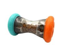 OSNIYAW Dispensador interactivo de comida para perros, juguete de bola rodante, dispensador de golosinas, comederos lentos para perros y gatos, fácil de limpiar