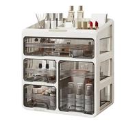 OSNIYAW Espacioso organizador de maquillaje accesorio para almacenamiento y organización eficiente en los organizadores de maquillaje de baño