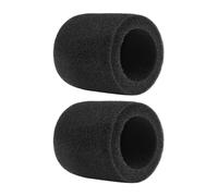 OSNIYAW Esponja profesional de espuma negra para parabrisas compatible con micrófonos MV7 MV7X
