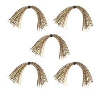 OSNIYAW Faldas de silicona para máscaras de goma, 5 paquetes, 220 hilos, señuelos de pesca, falda, kit de repuesto para señuelos de pesca, máscaras y falda