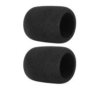 OSNIYAW Filtro de esponja general para micrófonos, filtro de esponja fuerte y transpirable, adecuado para micrófono, micrófono, pastilla, parabrisas