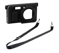 OSNIYAW Funda de silicona duradera para cámara PIXPRO FZ55, fácil instalación, diseño ligero y portátil, funda impermeable para cámara, Black, Mass Beauty