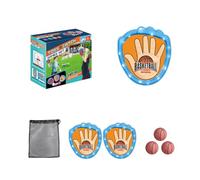OSNIYAW Gluey Set de 2 remos y 3 bolas con consecuencias LED, sustancia segura, aumenta la capacidad de percepción, excelente para jugar en el jardín, cinturón ajustable