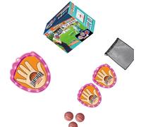 OSNIYAW Gluey Set de 2 remos y 3 bolas con consecuencias LED, sustancia segura, aumenta la capacidad de percepción, excelente para jugar en el jardín, cinturón ajustable