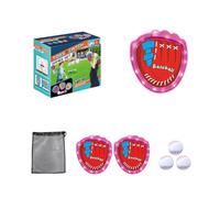 OSNIYAW Gluey Set de 2 remos y 3 bolas con consecuencias LED, sustancia segura, aumenta la capacidad de percepción, excelente para jugar en el jardín, cinturón ajustable